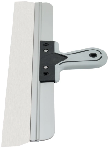 Шпатель фасадный Профи, нержавеющая сталь, прорезиненная ручка 450 мм фото 4