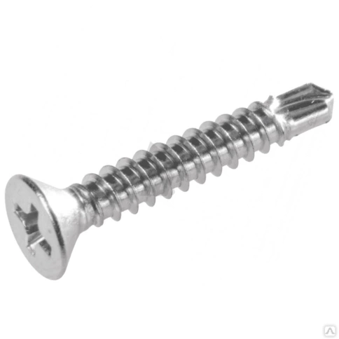 Шуруп потай со сверлом 4,8х90 мм фото 1