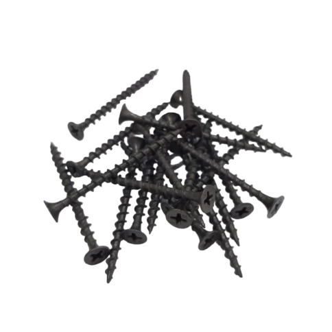 Саморез по гипсокартону 4,2х75(76) мм, крупная резьба, фосфатированный, 30 шт. фото 2